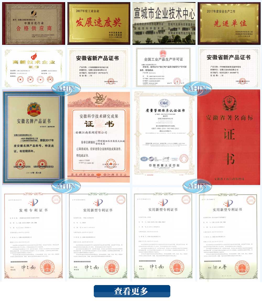 龙8国际网站耐腐蚀泵厂家资质